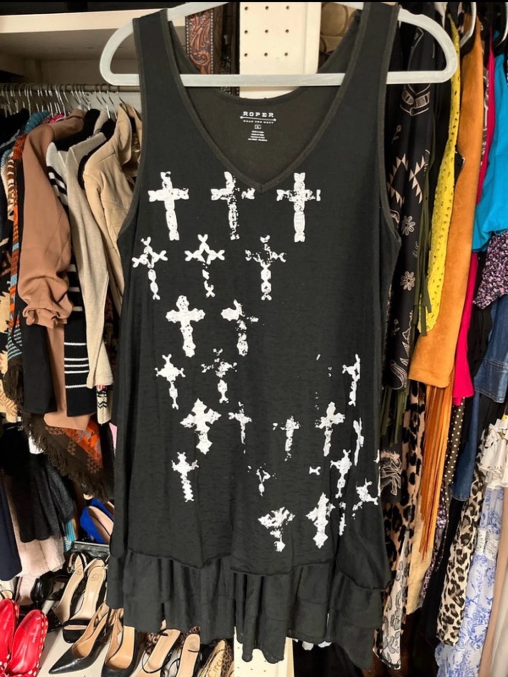 Roper Layered Tank Dress